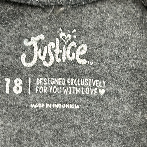 Justice brand girls plus size 18 long sleeve tee. Cute Besties girl. - Picture 5 of 12